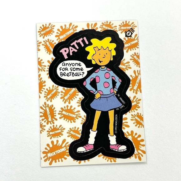 Vintage Nicktoons 1993 Topps Nickelodeon Complete Sticker Set (3 sets per order) - Picture 6 of 13